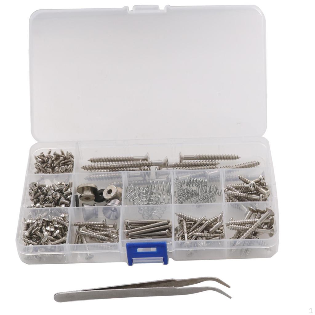 262шт комплект винтов для электрогитары монтажные винты DIY оборудование для тюнера