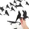 4 м Хэллоуин черная летающая птица бумажная доска ворона тянуть флаг висячий декор дом с привидениями украшения реквизит события вечерние поставки