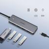 4X USB 3.2 Hub USB Port Splitter with Micro USB Power Port