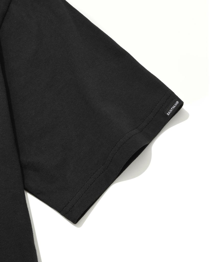Saint Pain Sp Original Logo T-Shirt - Black And White