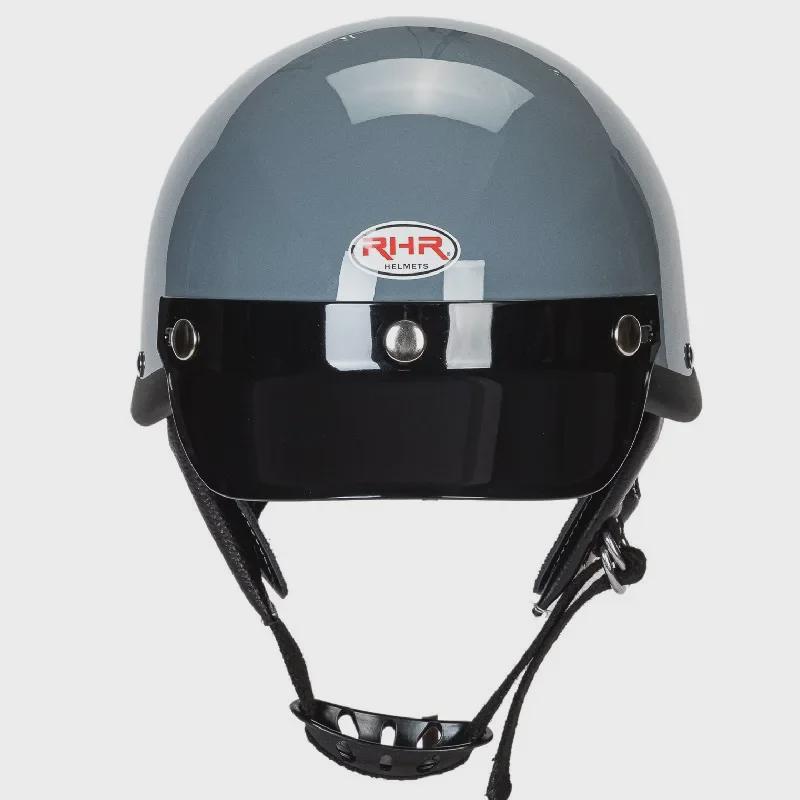 Легкий шлем FRP ручной работы в стиле ретро из японского стеклопластика с маленьким козырьком - дизайн RHR M45