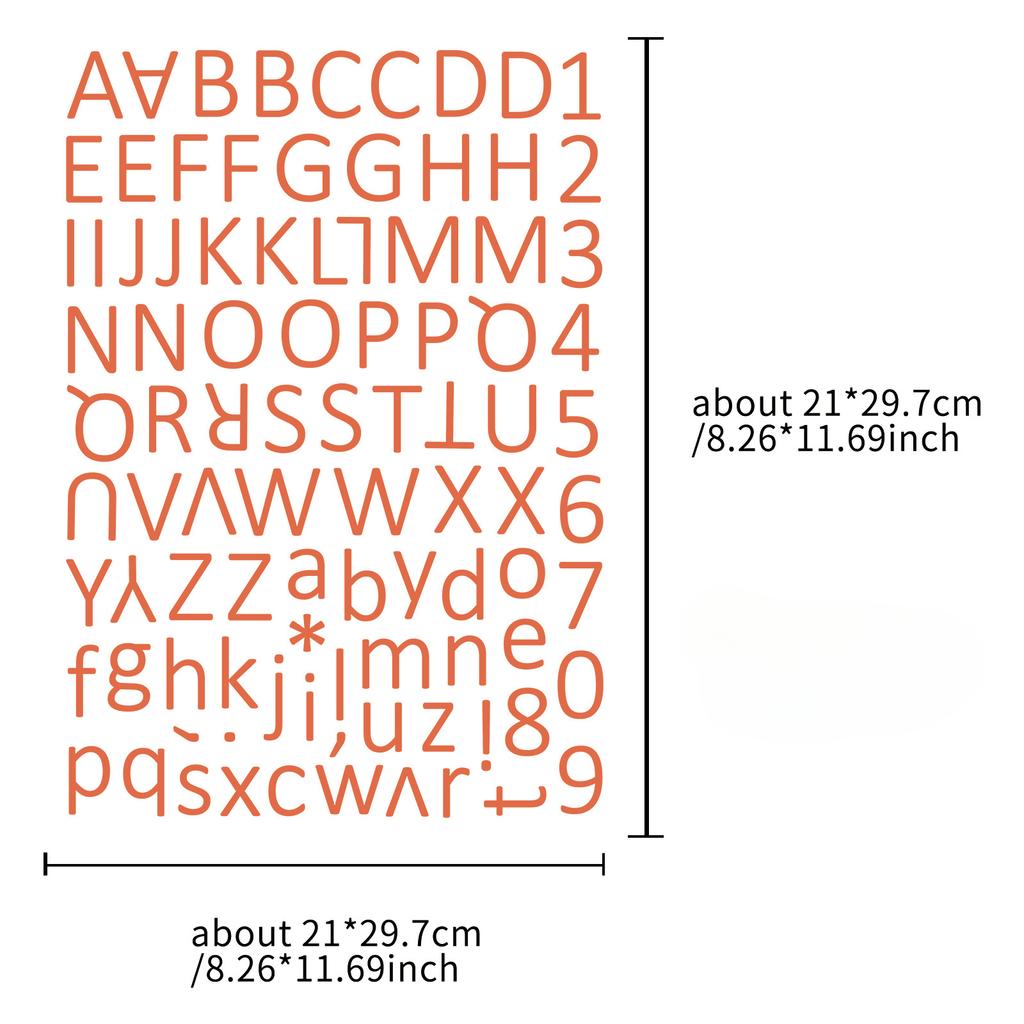 12 Наклеек с буквами Цветные Английские Цифровые Комбинации Сделай сам Чашка для воды Компьютерная декорация Водонепроницаемые Наклейки для ручного аккаунта