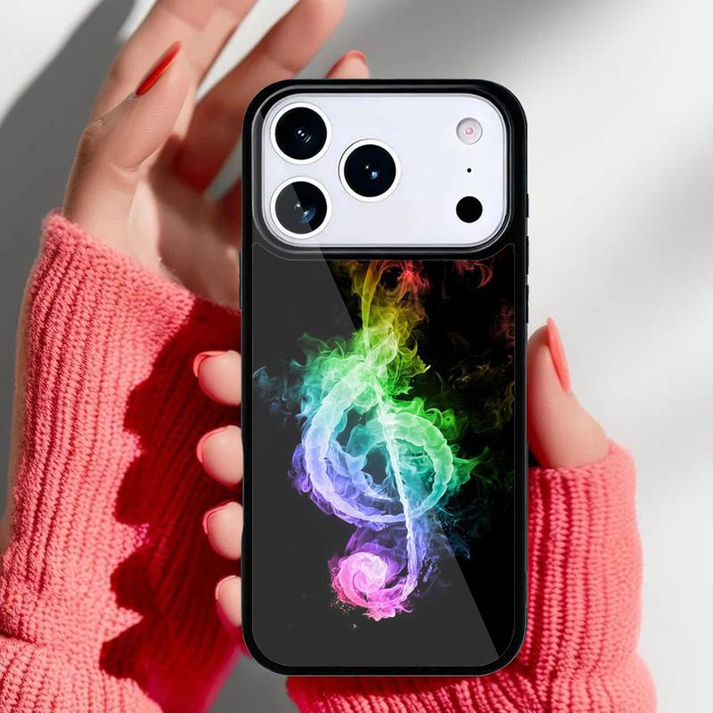 Музыкальные ноты Классическая музыка Искусство Чехол для телефона для iPhone 17 Air 16e 15 14 13 Pro Max Задняя крышка для 12 11 Pro Coque