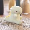 Cute Little Dinosaur Pendant Plush Toy Doll Cartoon Bag Hanging Keychain Rag Doll