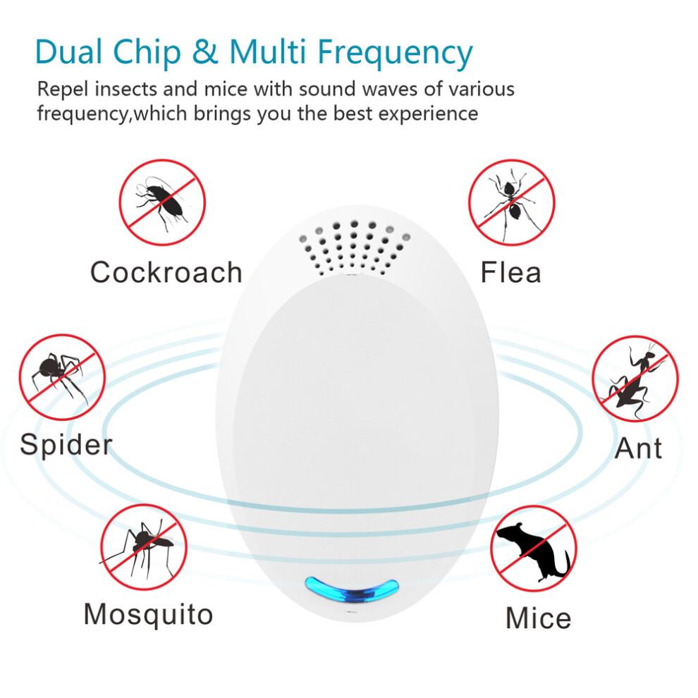 Ultrasonic Pest Defender, solution non toxique pour la lutte antiparasitaire intérieure utilisant la technologie ultrasonique pour une répulsion