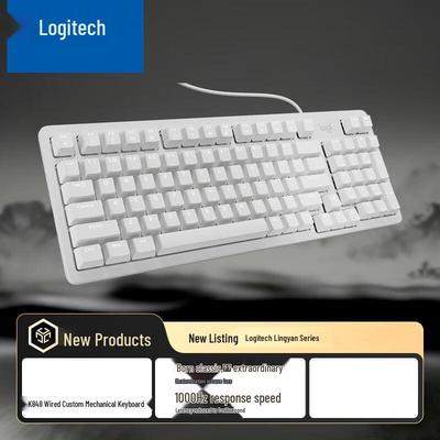 Logitech K848 Lingyan Проводная механическая клавиатура с возможностью горячей замены