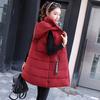 Women's Vest Large Size Warm Jacket Down Cotton Hooded Jacket