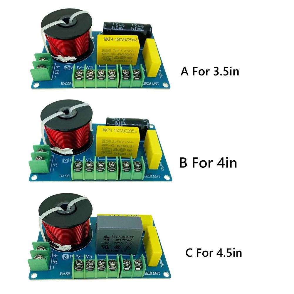 200 Вт 3-полосный HiFi-динамик, делители частот, высокие/альт/басы, аудиокроссовер, фильтр, печатная плата, домашний театр, самодельные колонки, фильтр