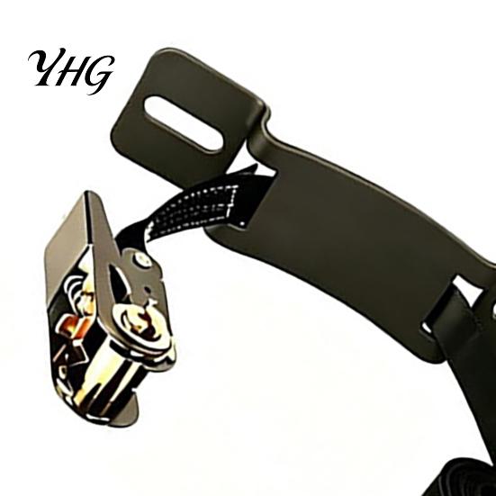 RV Propane Tank Mount Holder, Heavy Duty Steel Wall Mounted Gas Bottle Fixing Bracket, Cylinder Rack Adjustable Ratchet Strap And Screws Holder