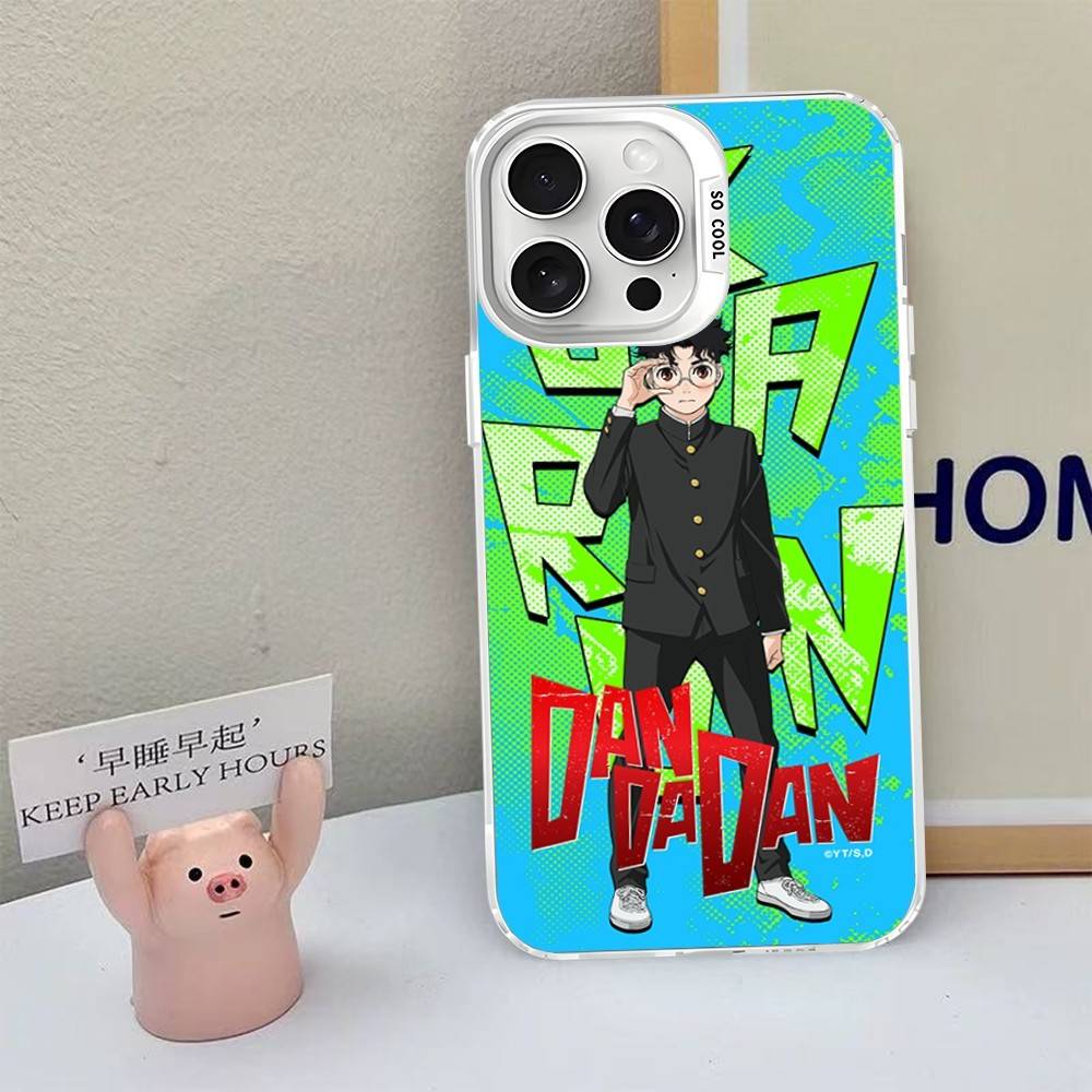D-Dandadan Anime Phone Case For iPhone 17 16 15 14 13 12 11 Pro MAX Matte Shockproof Back Anti Fall Matte Cover