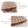 Cold-Proof Neck Warm Baby Beanies Windproof Collar Balaclavas Pullover Cap Scarf Integrated Warm Scarf Cap Baby Protection