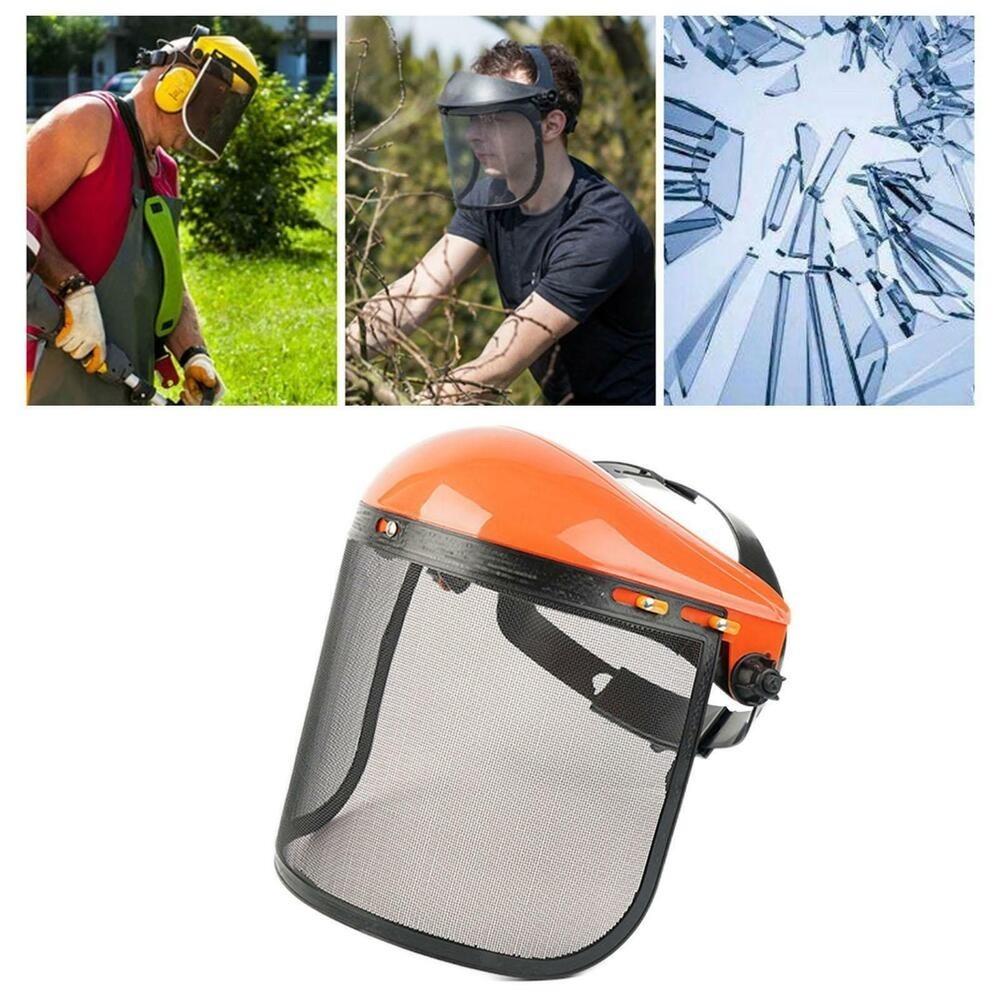 Gardening Protection Forestry Chainsaw Helmet Protective Mask Safety Helmet Mesh Face Shield