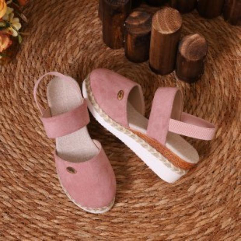 Women's Espadrilles Wedges Sandals Heels Closed Toe Tie Lace Up Platform Ankle Strap Summer Dress Shoes