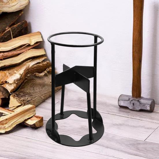 Металлический дровокол, прочный дровокол из высокоуглеродистой стали, ручной клин для растопки