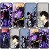 Для Samsung Galaxy S24 S23 iPhone 16 15 14 Xiaomi Redmi Note 13 12 11 10 8 Plus 9 Pro Max X XR чехол для телефона Poster Solo Leveling Arise OPPO Huawei Cover
