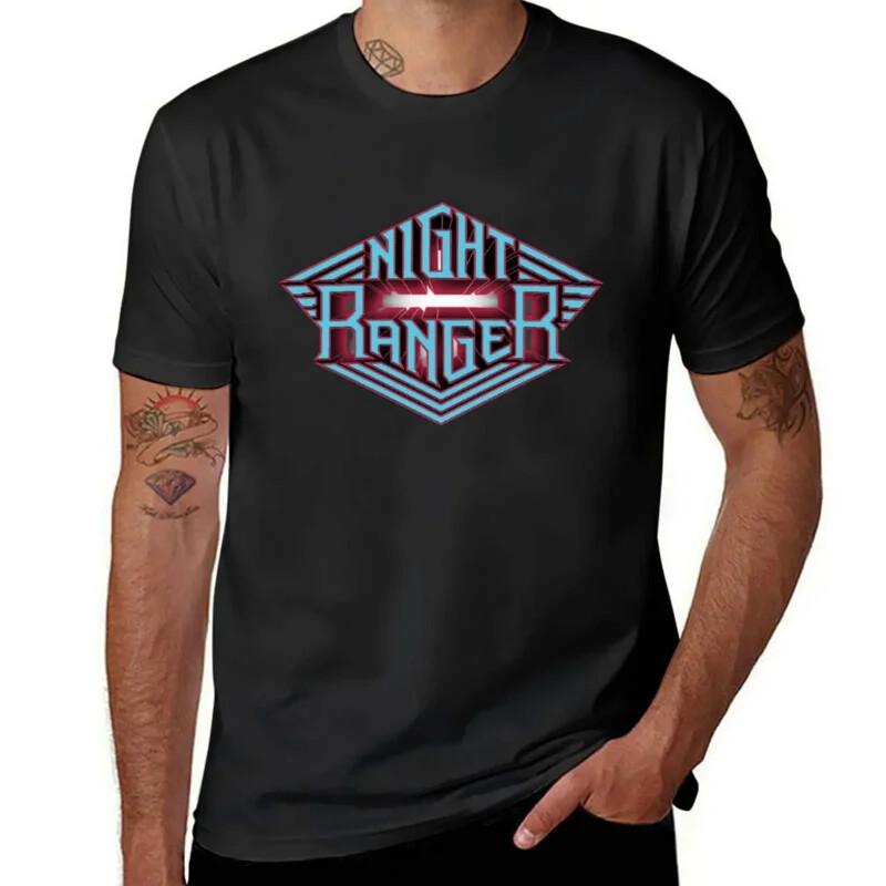РАСПРОДАЖА Логотип Night Ranger тур Футболка топы животный принт для мальчиков Футболки для мужчин гр Унисекс Футболка