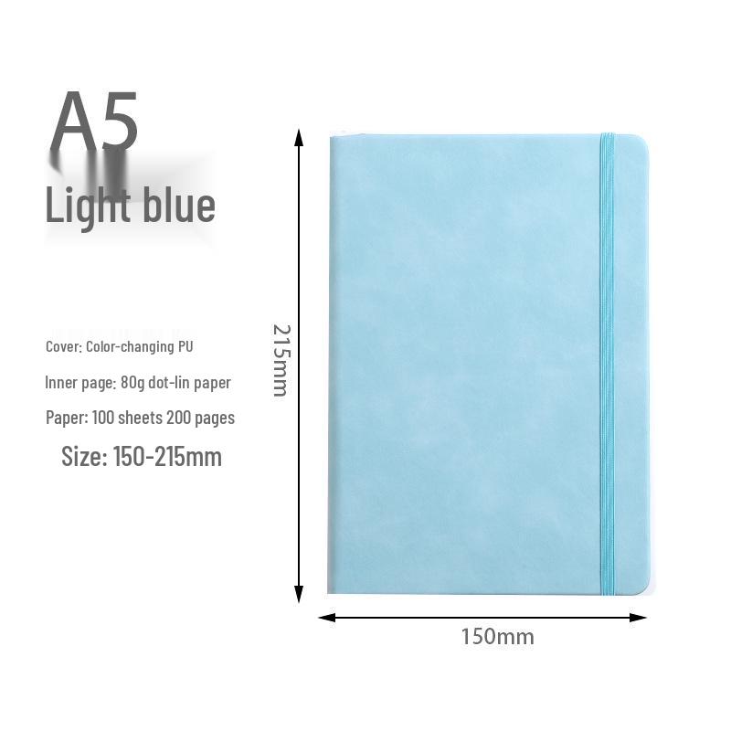 A5 Personalized Elastic Band Diary Notebook with Logo Option