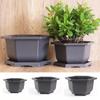 Office Decor Filter Water Plastic Plant Pot Hexagon Flower Pots Planter Succulent Box