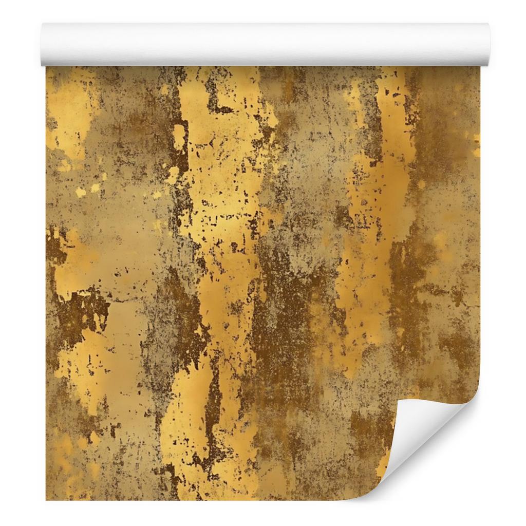 Aged Gold Wallpaper Gold, Ochre and Cream for Living Room and Bedroom 50x1000