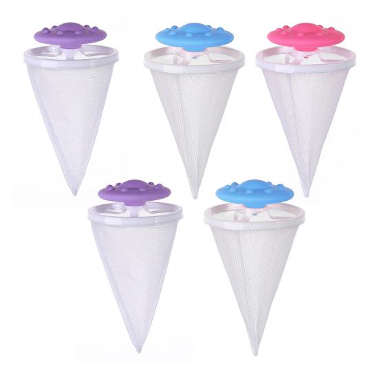 Плавающий фильтр для волос, сетчатый, стиральная машина, многоразовый улавливатель волос, стиральная машина, мешок для сбора ворса, средство для удаления шерсти у собак и кошек