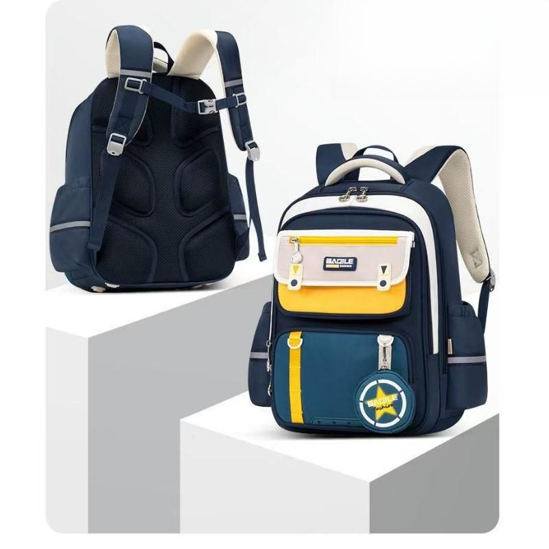 Children's Schoolbags, Primary School Students' Backpacks, Boys' and Girls' Weight-reducing Backpacks