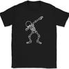 Dab Skeleton T-Shirt Funny Halloween Fall Skull Witch Spooky Tee