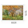 Набор для вышивки крестом «Пейзаж» из эко-хлопка 14CT, полная вышивка, AU