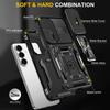 Anti-Slip Phone Case for Samsung Galaxy S26 Plus S25 Ultra S24 FE S22 S23 S21 Ultra A17 5G A56 A36 A16 Kickstand Ring Cover Bag