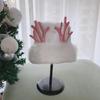 Plush Santa Costume Hat Deer Horn Christmas Party Hat Christmas Theme Plush Winter Hat for Women Kid Daily Wear