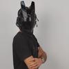 Cyberpunk Helmet CS Chicken Mask Sci Fi Equipment Halloween Party Accessories COS Functional Prop Base
