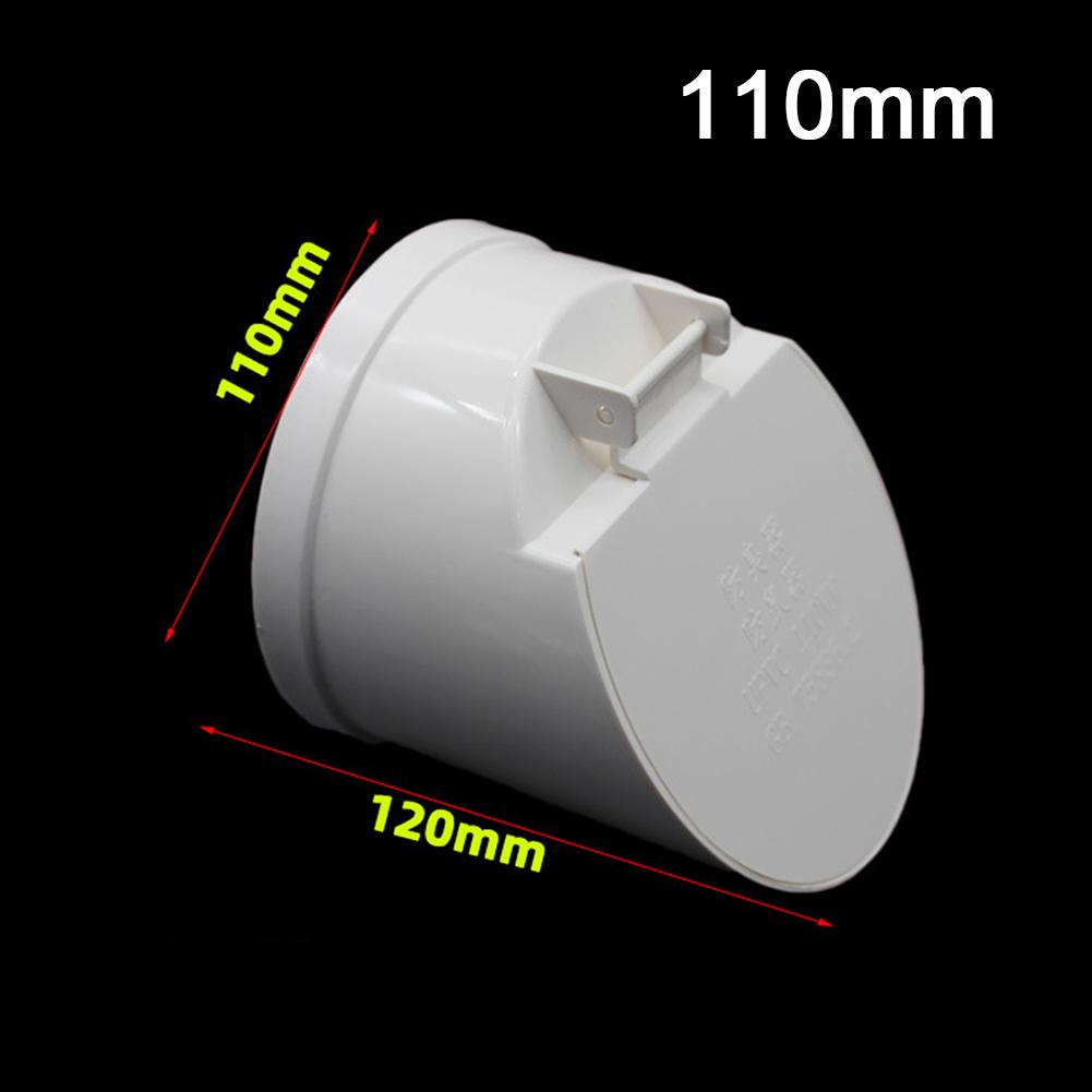 50-160 мм ПВХ Дренажная труба Обратный клапан Напольные трапы Автоматически закрывающаяся крышка клапана смещения для канализационной трубы Септик Сантехника