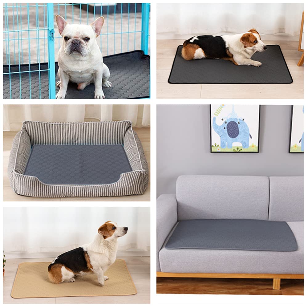 Энкарл Моча Питомца Туалет для Питомца Быстрая Моча Питомца Для Питомца 2 Миски для Питомца в Комплекте x 2 Темный Коврик, Коврик, Простыня, Подложка, Коврик, Моющийся, Многоразовый, Водонепроницаемый,