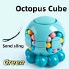 Игрушка для пальчикового вращения «Яйцо осьминога» 2 в 1 — развивающая вращающаяся игрушка-головоломка в виде куба с бобами для релаксации, идеально подходит для подарков на день рождения