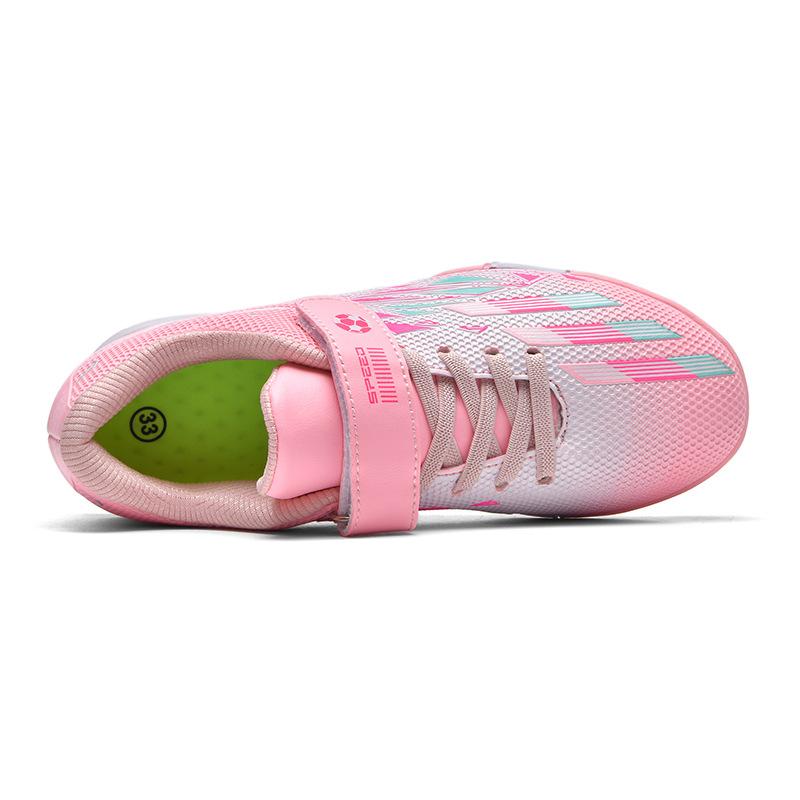 Boys And Girls Breathable Comfortable Sports Casual Broken Nails Football Shoes Grass Students Teens Children