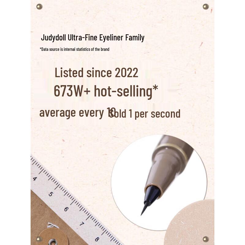 Judydoll Ультратонкая жидкая подводка для глаз