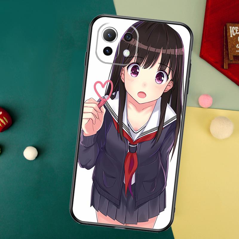 Anime girl cartoon japan cute Case For Xiaomi 14T Pro 11T 12T 13T 13 14 15 Ultra POCO X7 Pro X3 X5 X6 M6 F5 F6 Pro Cover