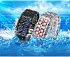 LED Lava Steel Strip Watch Korean Version Super Cool Student Chain Lava Watch Casual Men's Model