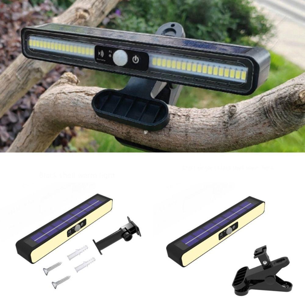 Wireless Human Body Induction Light IP65 Wall Hanging Light Street Light Clip Solar Lights Hallway