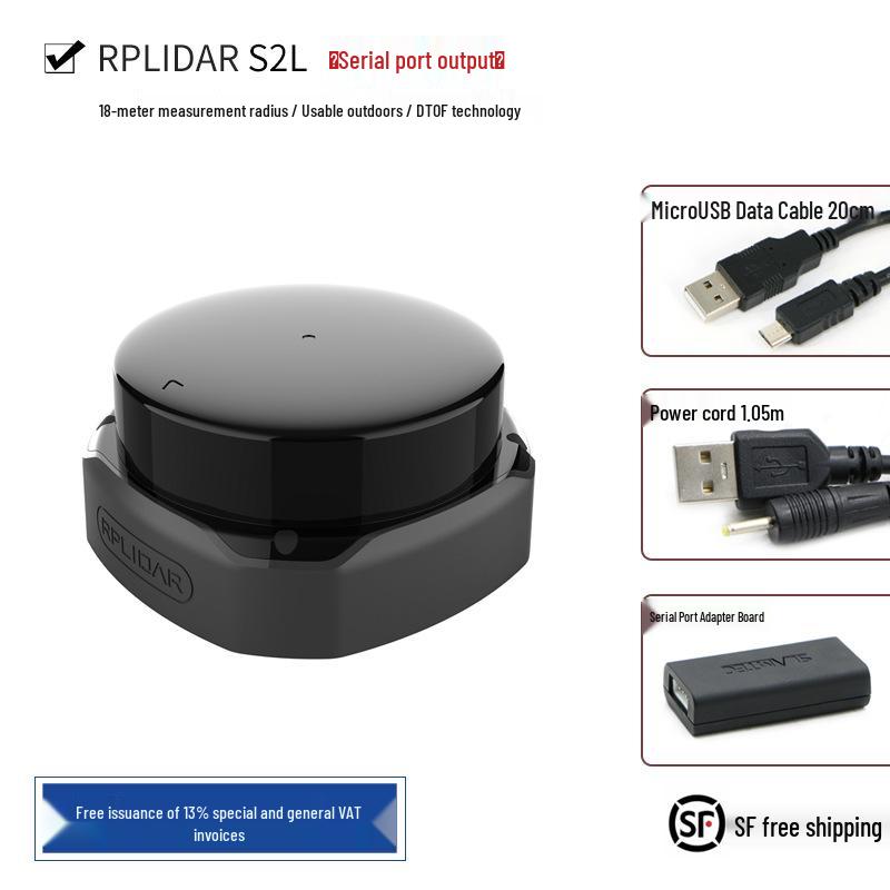 Slamtec RPLIDAR A1 C1 S2 DTOF Ranging Navigation with ROS Support