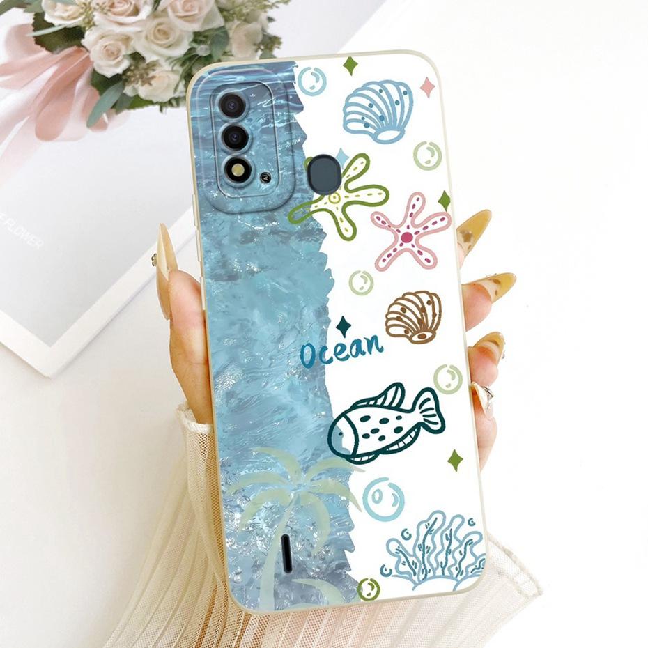 New Fashion Phone Case For Itel P37 ItelP37 Pro Vision 2S Vision2 Plus Soft Silicone Cases Shockproof Covers Bumpers