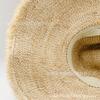 Summer woven edged big-brimmed jazz straw hat, women's pull style big-brimmed Lafite straw hat, beach straw hat