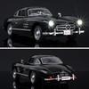 1:Масштаб 32 Миниатюрная модель винтажного автомобиля 300SL Игрушки Сплав Литье под давлением Звук Свет Двери Открываются Оттянуть Назад Украшение Модель для Подарков Детям