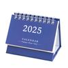 2025 Desk Calendar Flip-top Coil Calendar Schedule Planner To Do List Notepad Time Management Organizer Home Office School Supplies