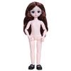 1 набор 30 см забавная красивая сверхлегкая пластиковая кукла с прямыми вьющимися волосами BJD тело игрушка для детей