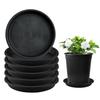 5 шт. сверхмощный пластиковый поднос для блюдца для растений, цветочный горшок, поднос для воды в помещении, на открытом воздухе, устойчивый к коррозии, поднос для воды для растений