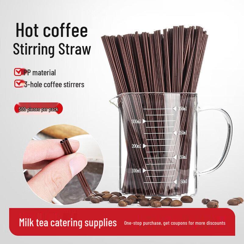 Thin Disposable Individually Wrapped Drink Stirring Straws
