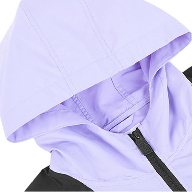 Vans Keep On Trucking Sports Pullover Zip Jacket Color Block Women Jackets VN0A48BSBLK