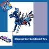 Magical   Car Combined Magnetic Absorption Transformation Children's Day Gift Toy Car