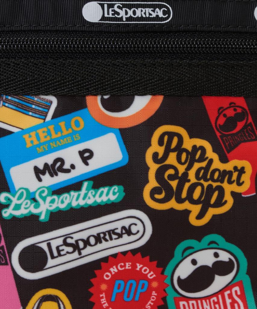 X Сумка через плечо MINI TOTE 3714 Наклейки Pringles [LeSportsac Pringles] [Официальный] N/S / /
