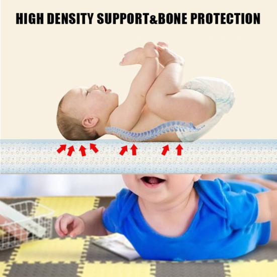 Yousheng, 12 шт., очень толстый коврик для йоги, высокая плотность, пена EVA, блокирующая напольная плитка, домашний тренажерный зал, фитнес-площадка для упражнений, подушка, оборудование для тренировок